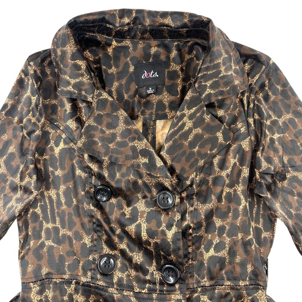 Dots Leopard Print Jacket - Picture 4 of 10